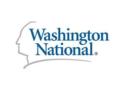 Washington National logo with blue text and a gray profile silhouette icon