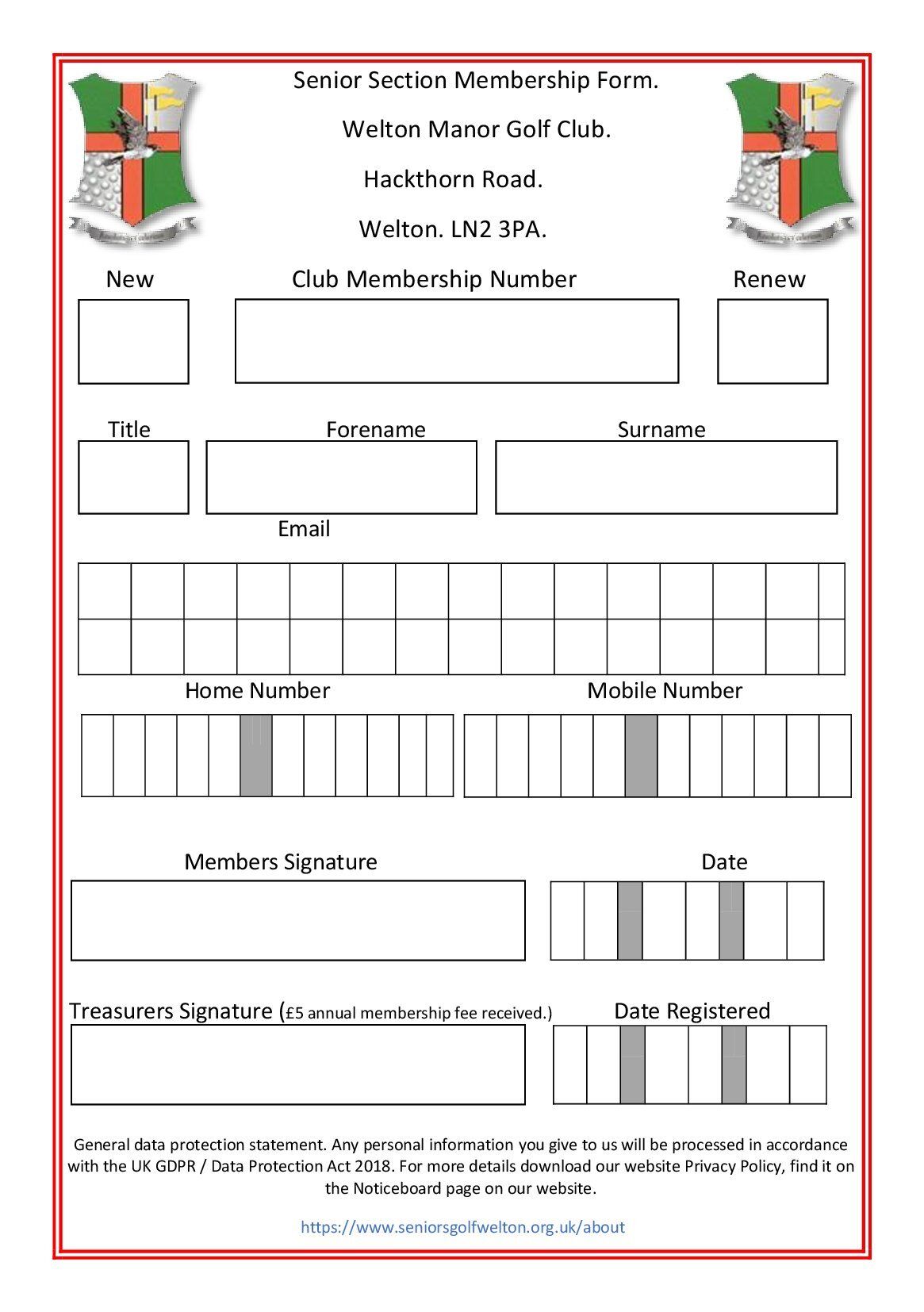 Membership+form+Single+A5