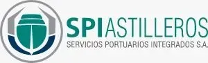 SPIASTILLEROS logo with teal and gray circular anchor icon and text “SERVICIOS PORTUARIOS INTEGRADOS S.A.”