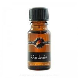 Amber Glass Bottle of Gardenia Fragrant Oil — Crystal Cauldron In South Mackay, QLD