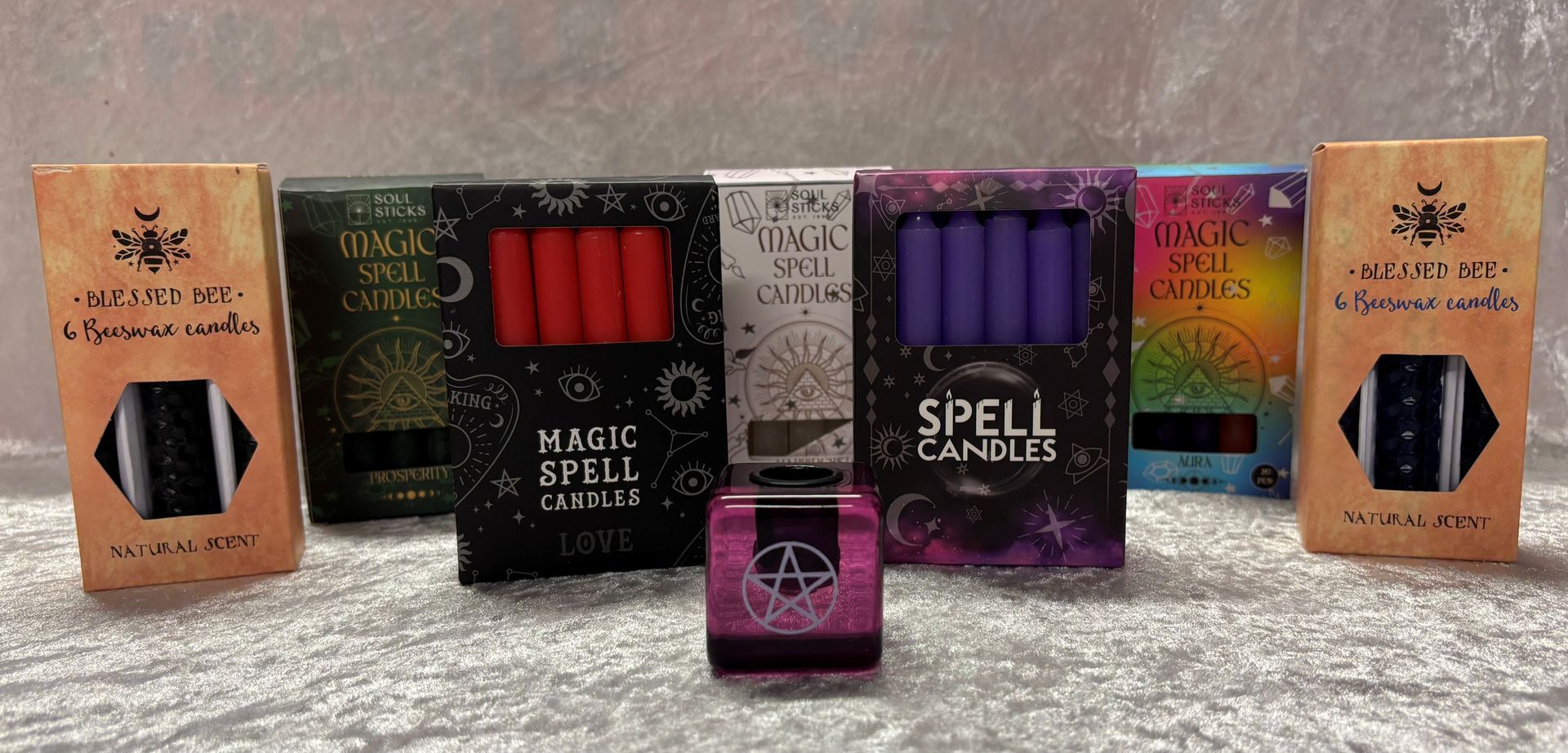 Wicca Candles - Crystal Cauldron Mackay