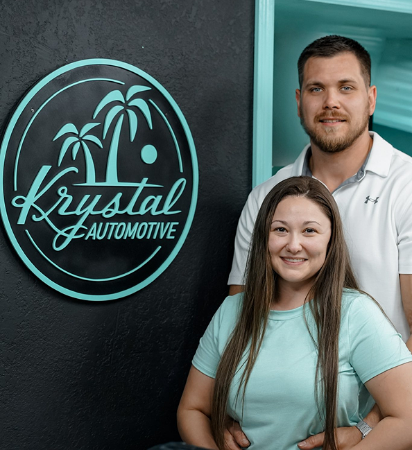 Owners of auto repair shop Krystal Automotive in Ocala, FL | Krystal Automotive