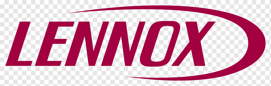 The lennox logo is on a transparent background. The lennox logo is on a transparent background.