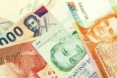 pile of money currency