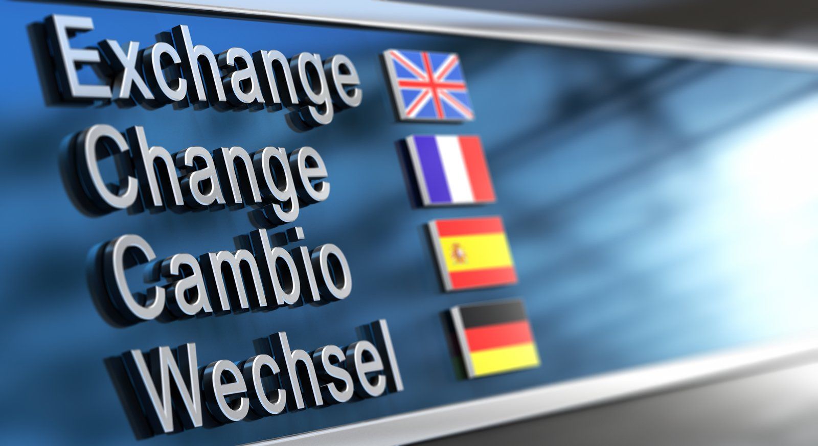 different flags in the monitor