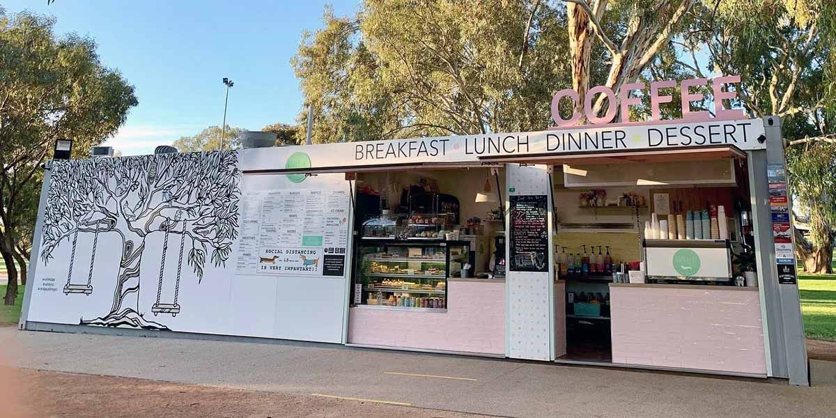 River front cafe in Mildura - Bobby + Me