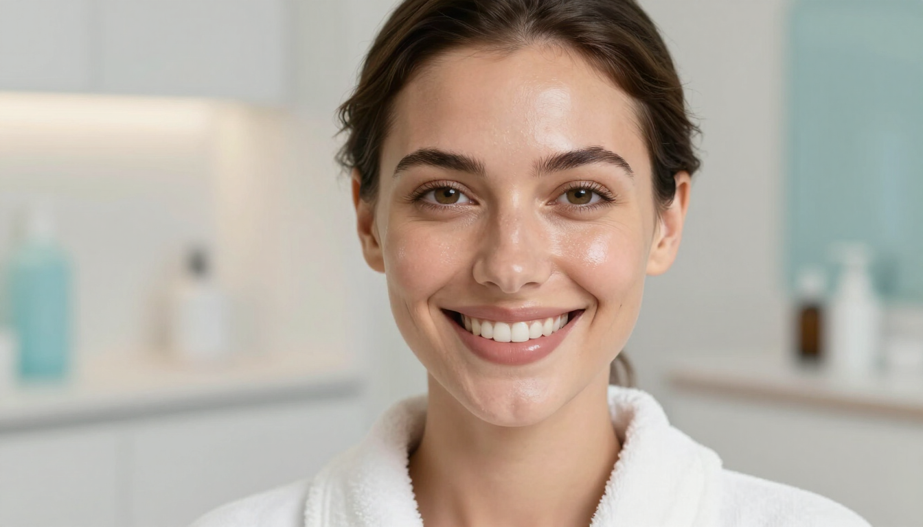 Glowy Skin After Treatment