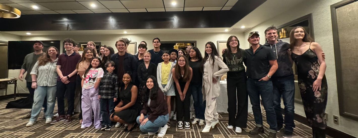 Students traveling to Los Angeles for acting showcase and professional auditions with industry decision makers