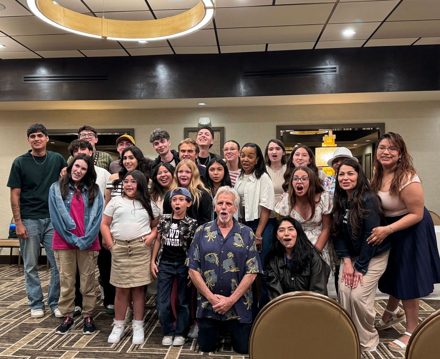 Students traveling to Los Angeles for acting showcase and professional auditions with industry decision makers