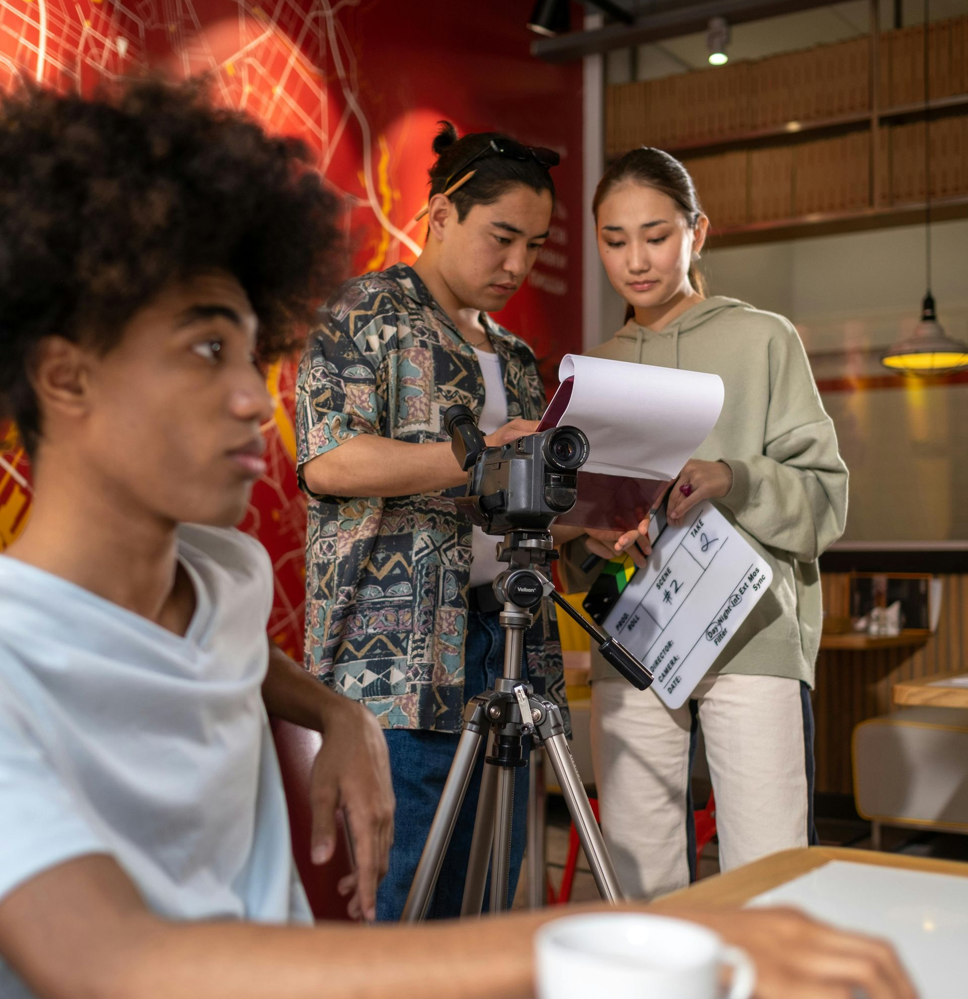 Teens participating in summer acting camp at NPT Network