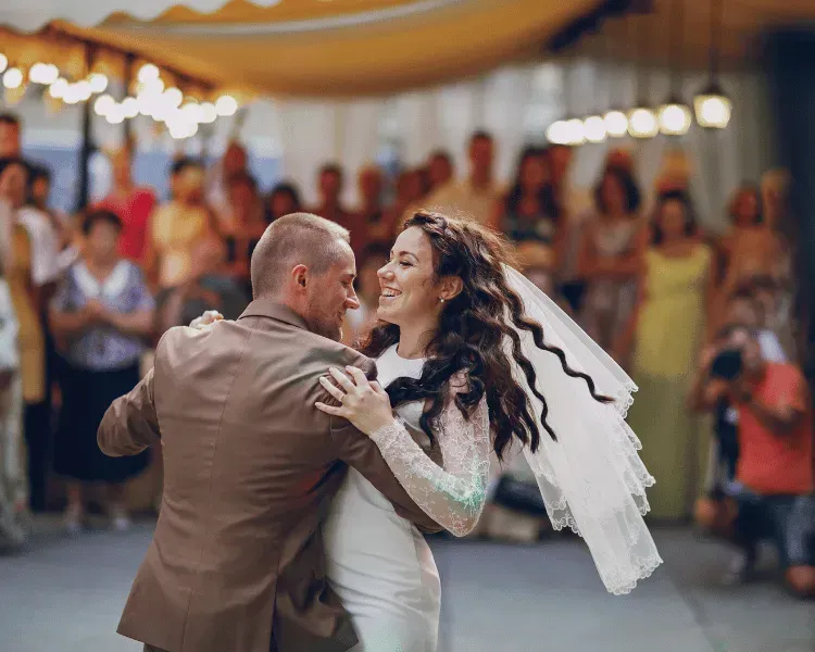 Wedding Couple First Dance in London