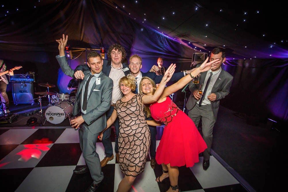 Book us today Sussex event band with full dancefloor