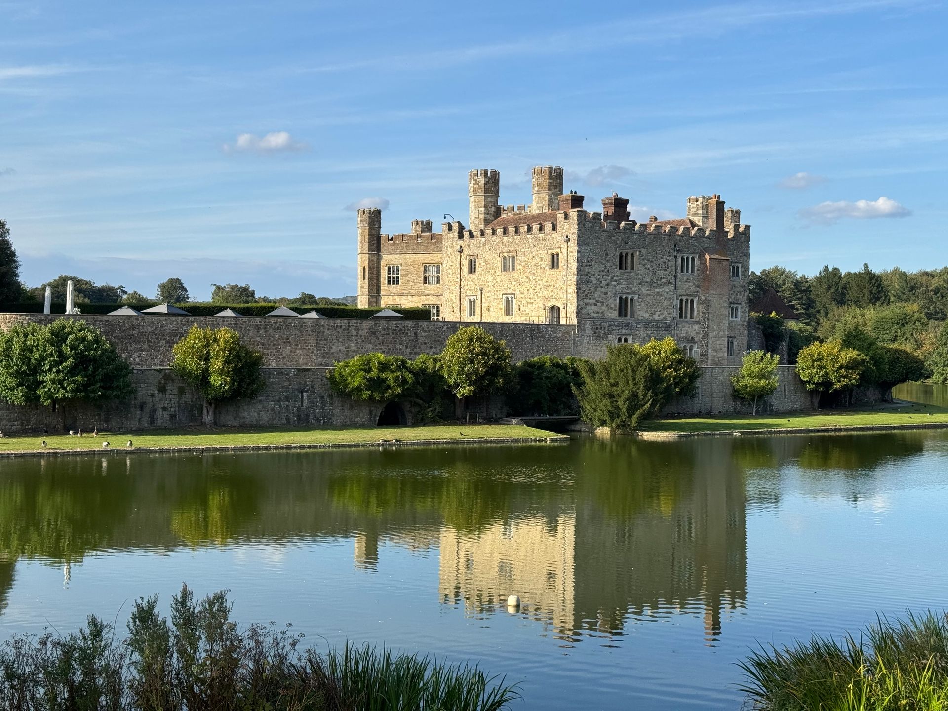 The RockPins live band at a Leeds Castle wedding reception