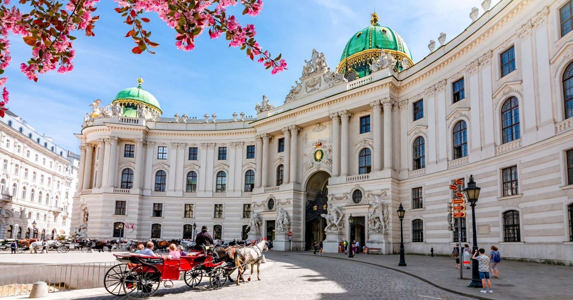 Sisi Museum entrance at Michaelerplatz, Vienna