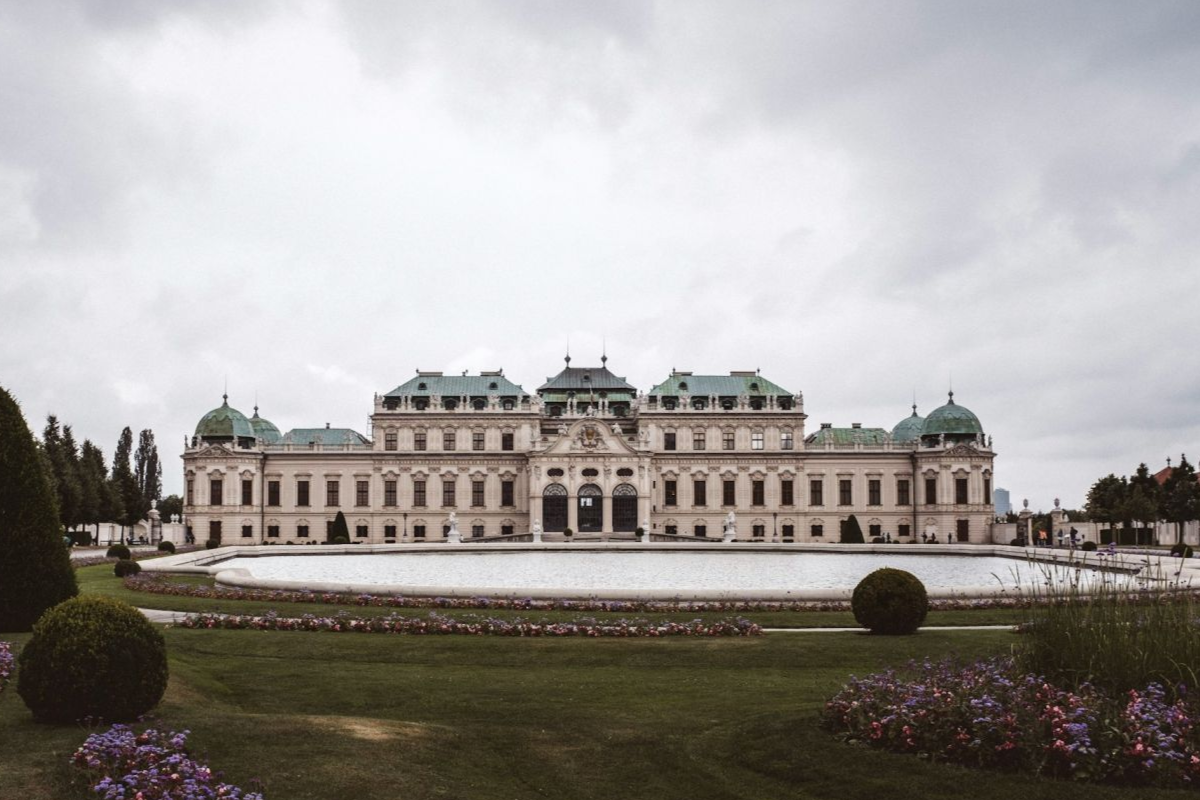 Upper Belvedere Palace Vienna exterior with Baroque façade