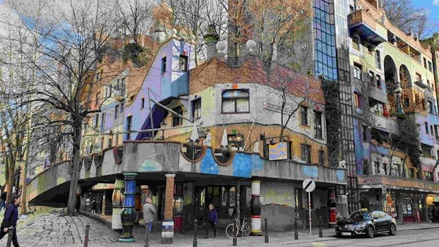 Hundertwasserhaus exterior