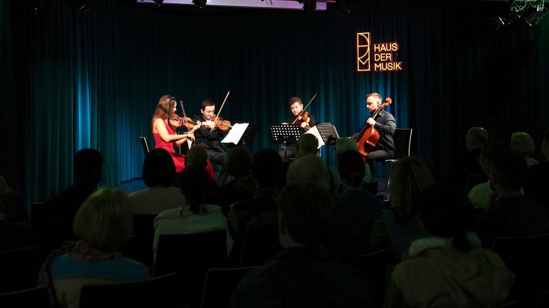 Vienna String Quartet performing at Haus der Musik in January 2026