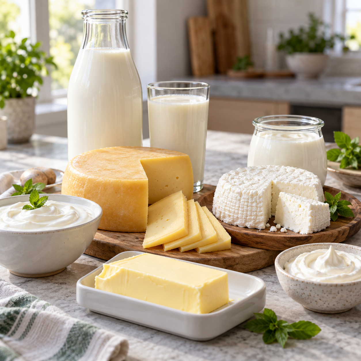 1 - Productos lácteos y derivados