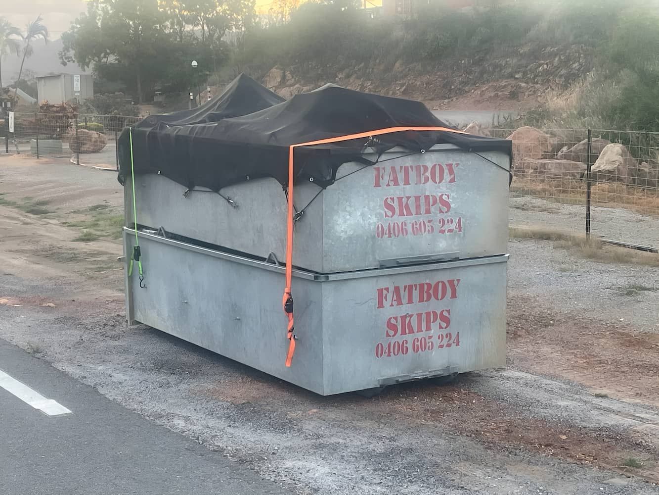 Skip Bins With Cover