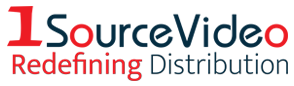 A logo for isourcevideo redefining distribution