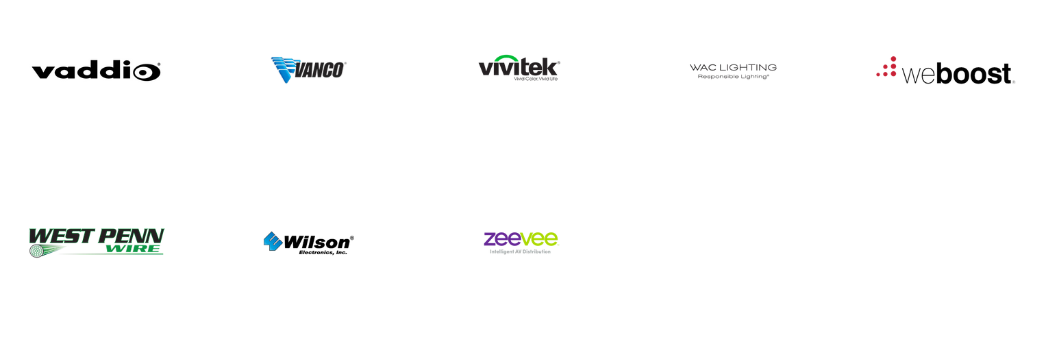 A white background with a bunch of logos on it