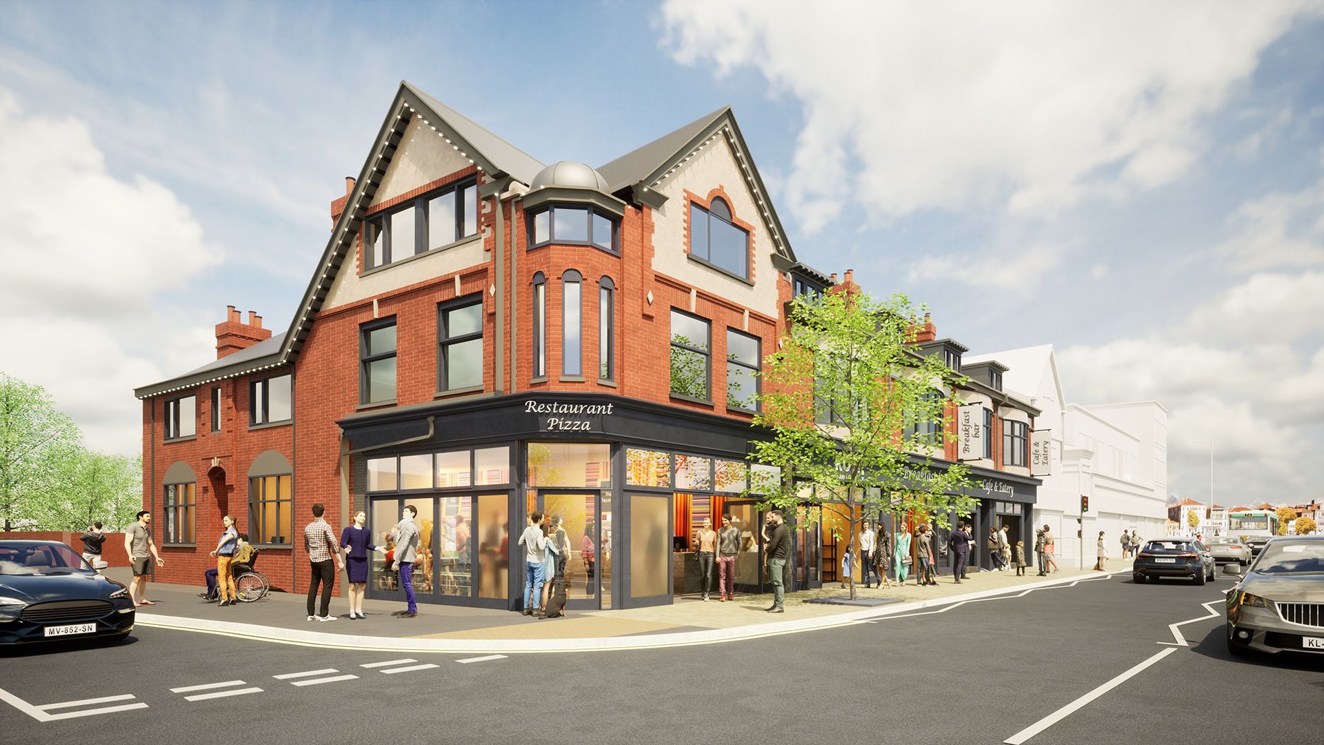 The Parade. A mixed-use development from RP Group