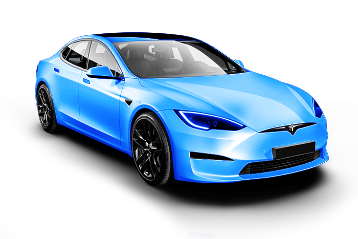 a graphic showing full car ppf coverage