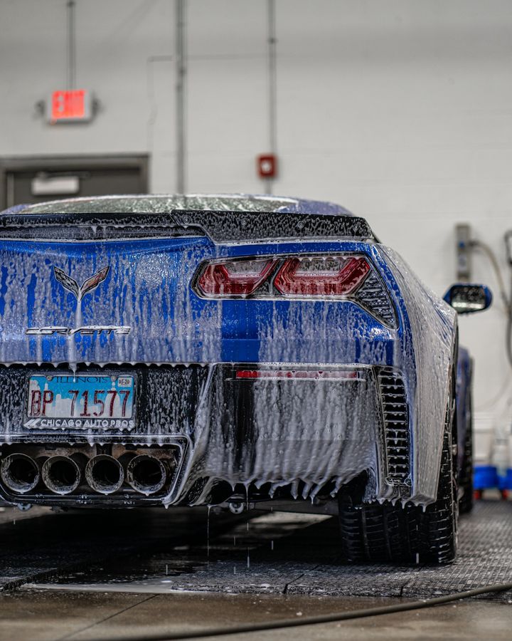 Chicago Auto Pros Corvette Cleaning