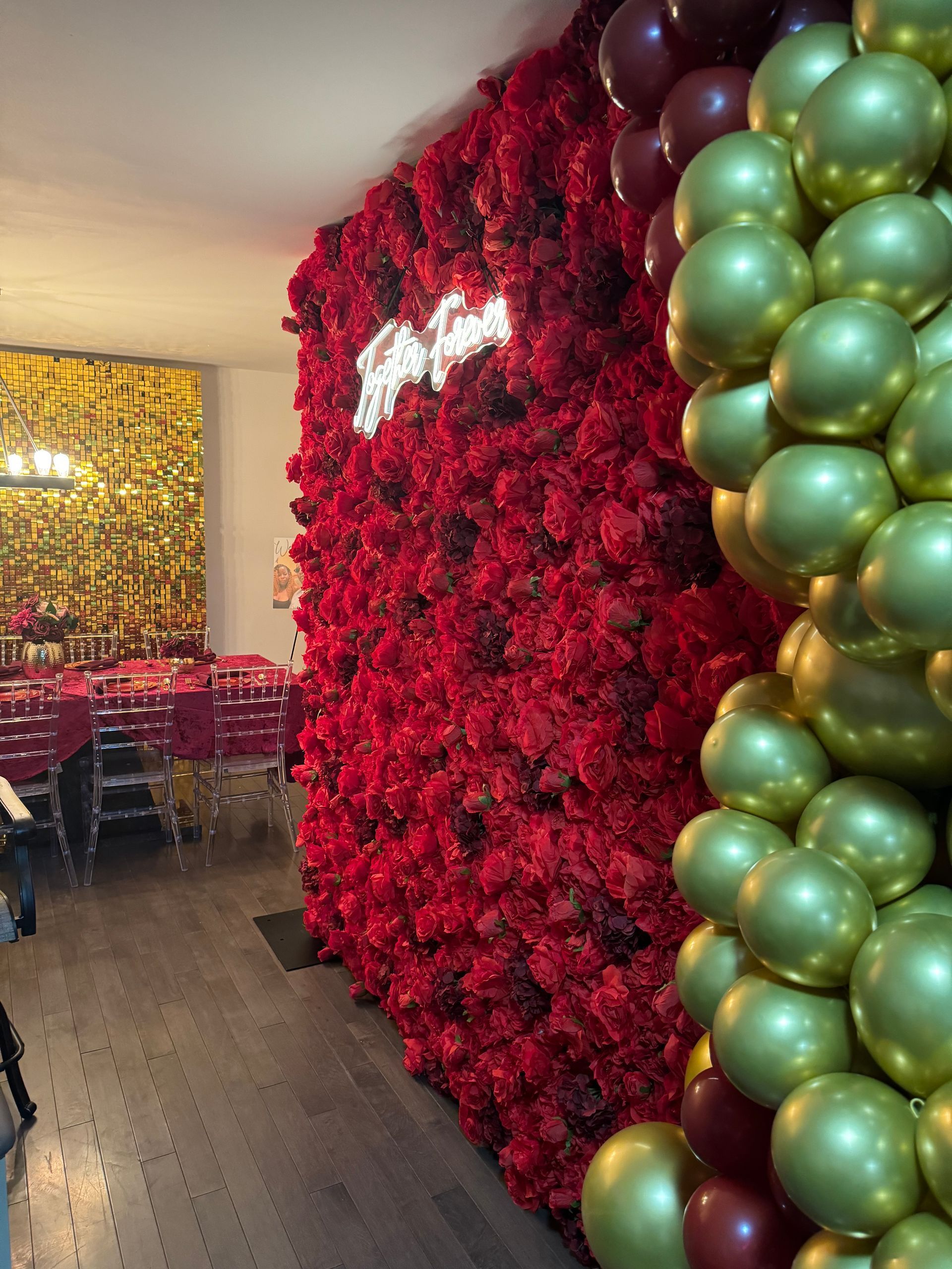 floral wall