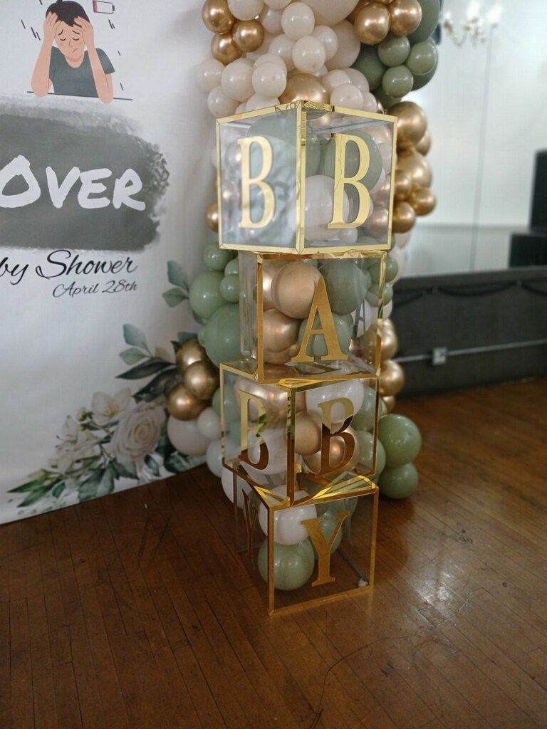baby shower blocks