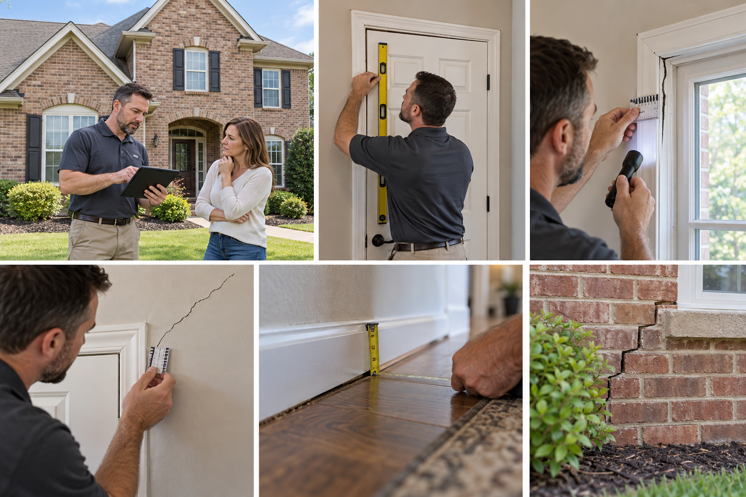Foundation inspection at a Murfreesboro home