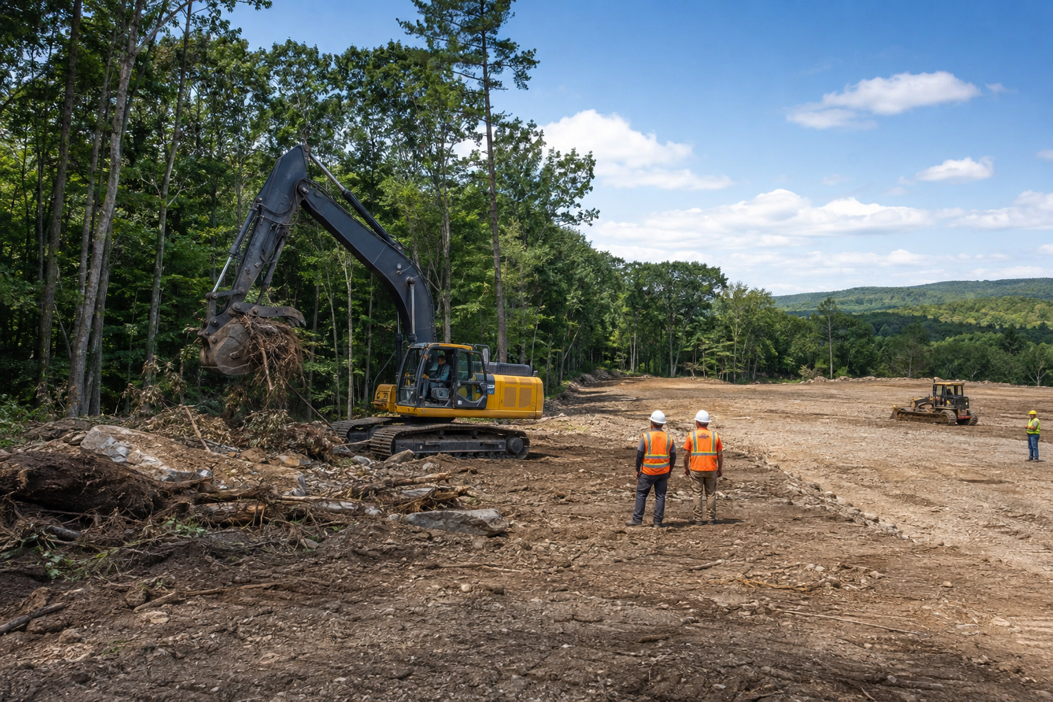Why Land Clearing Is Essential Before Any Construction Project