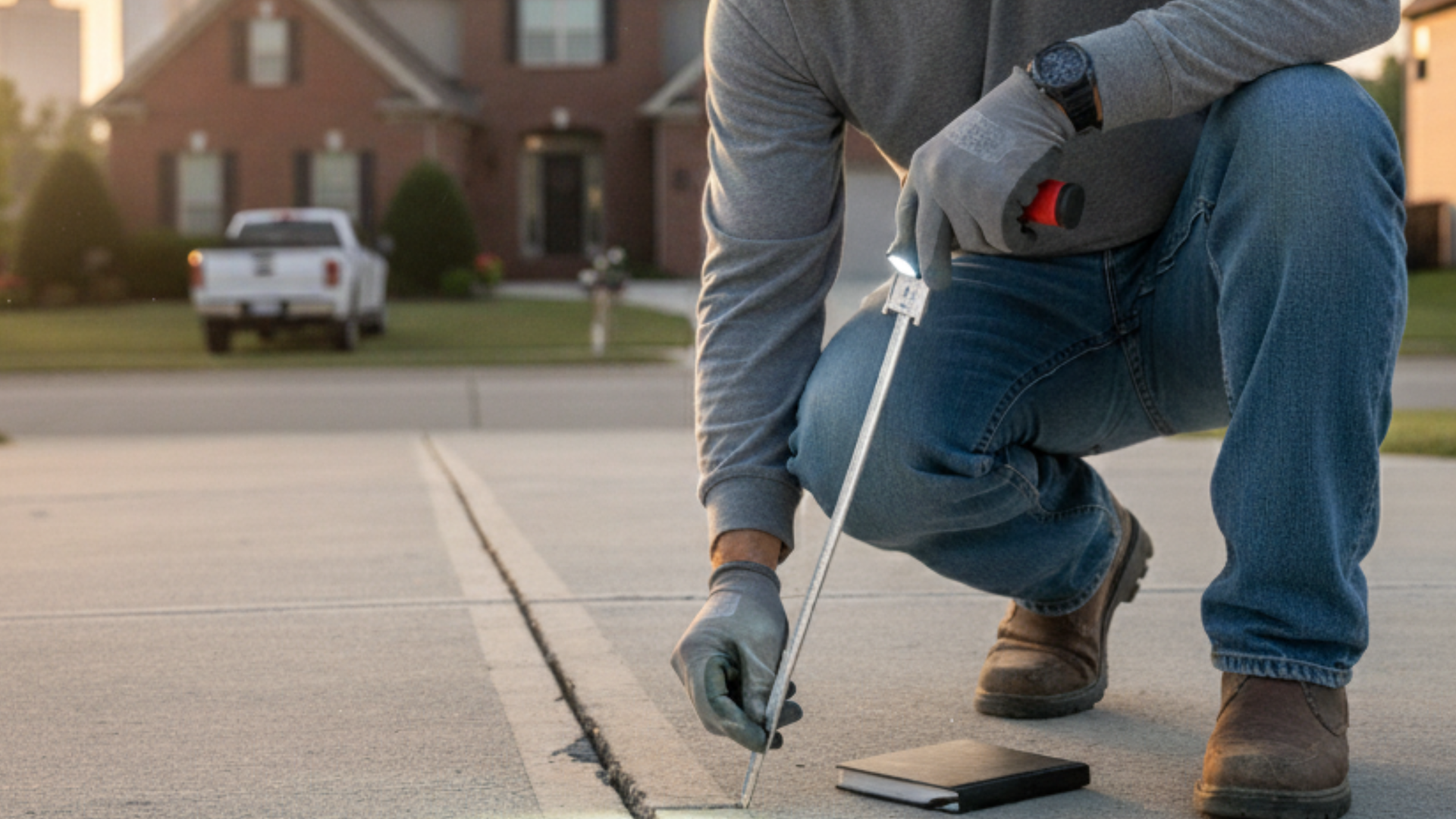 When to Call a Contractor for Driveway Cracks
