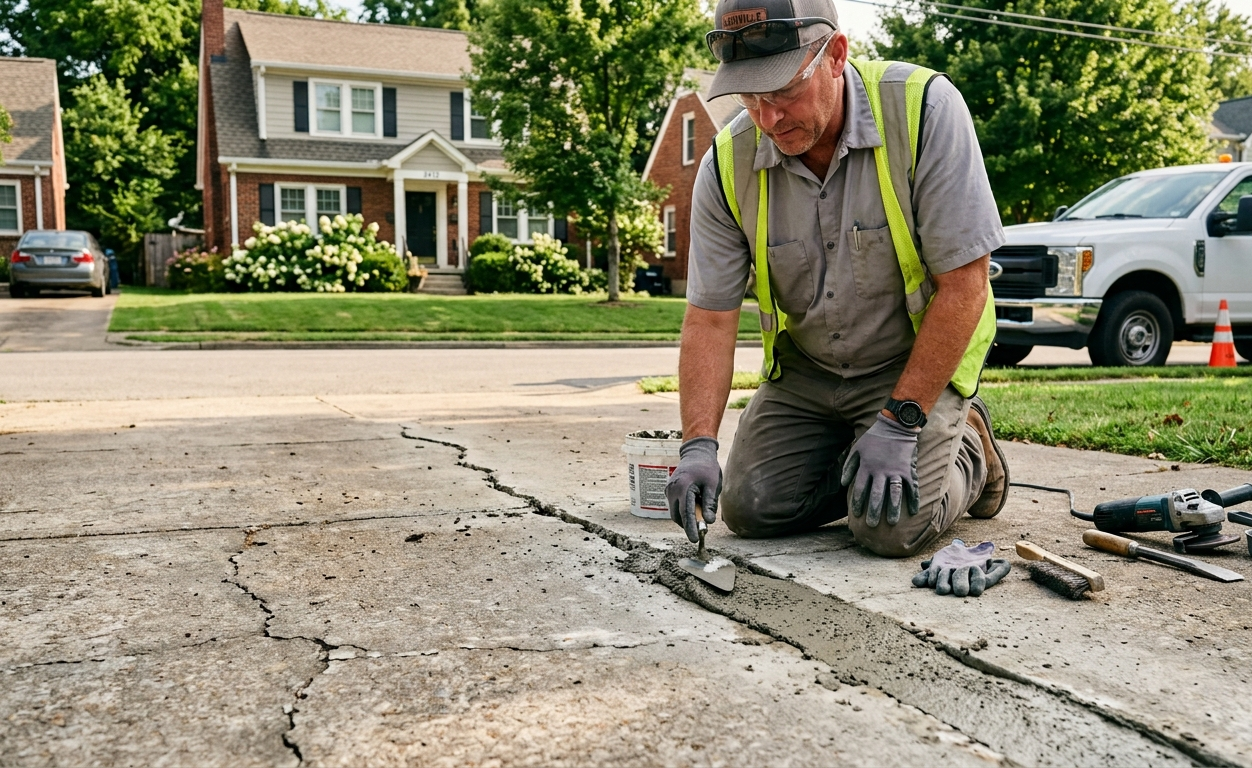 driveway repair Nashville