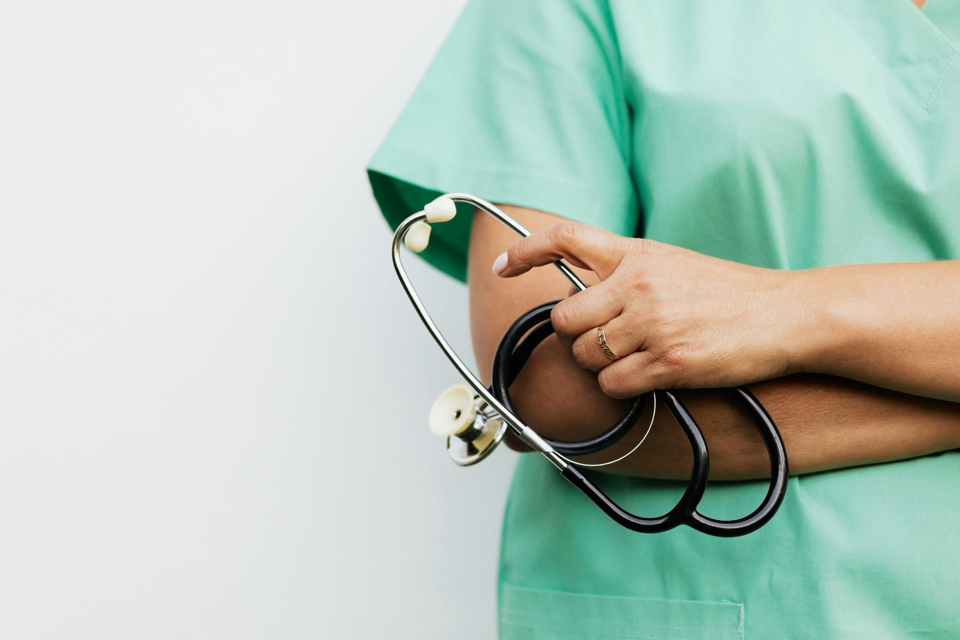 Medical professional considering ventilator sales and service companies.