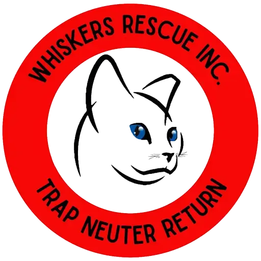 Whiskers Rescue Inc. Logo - Click to learn about their Trap Neuter Return program.