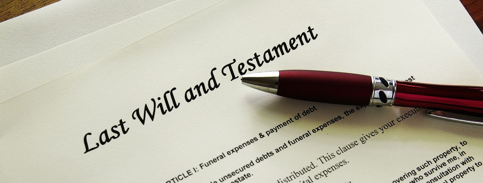 Dying With a Will Versus Dying Without One
