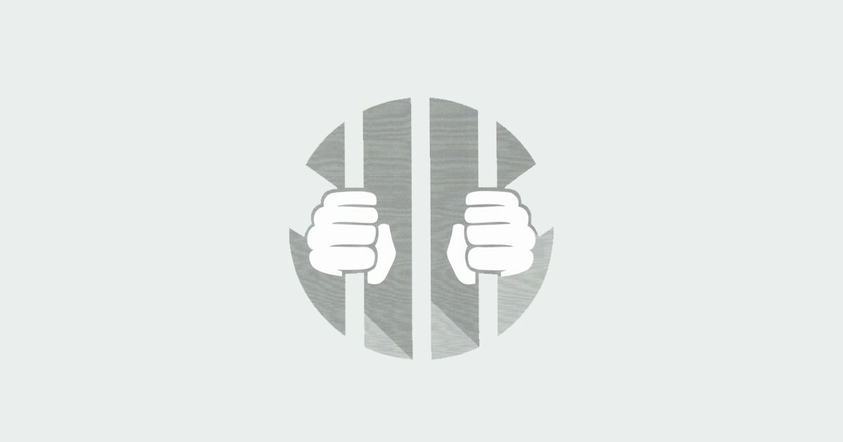 person in jail