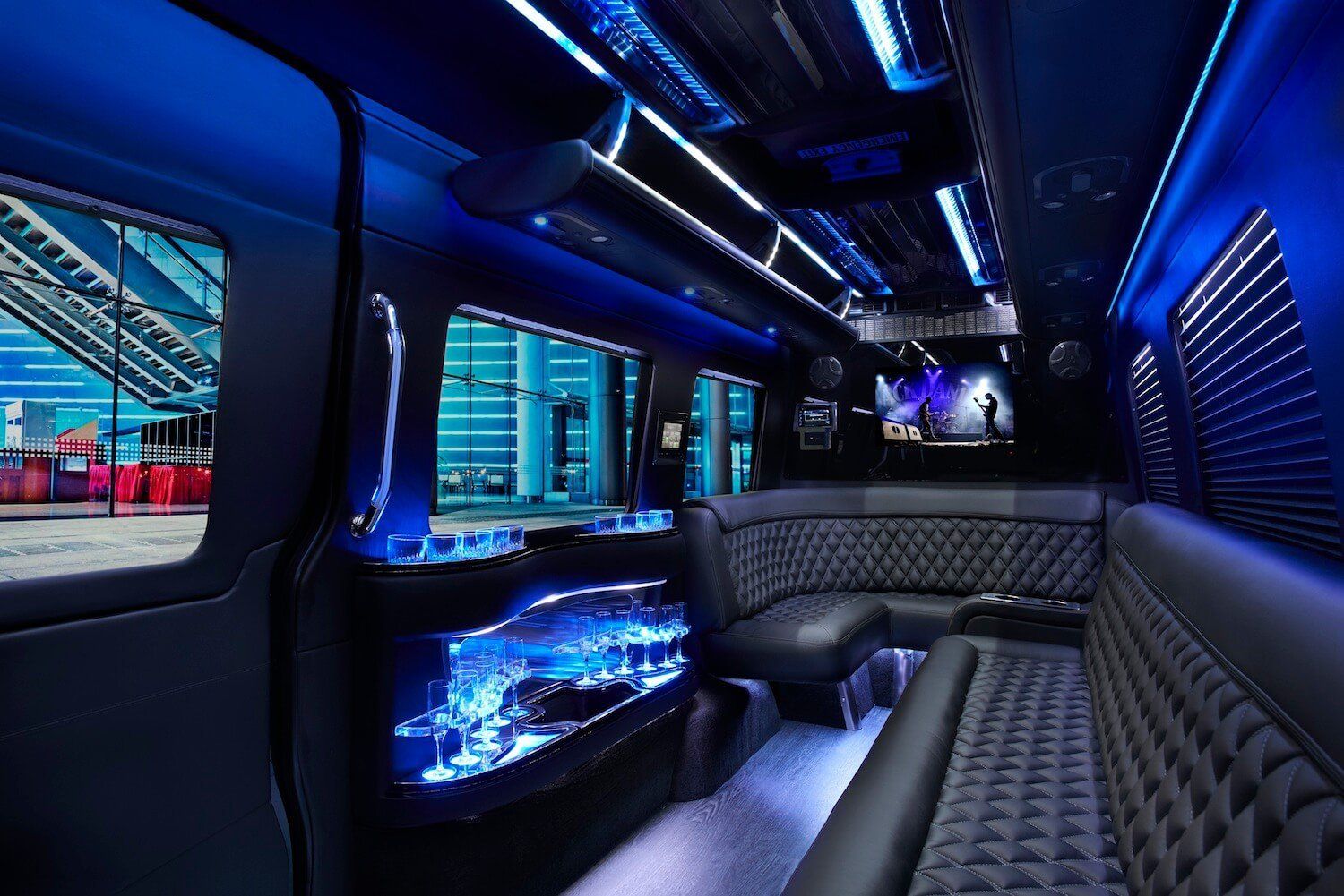 party bus rental services