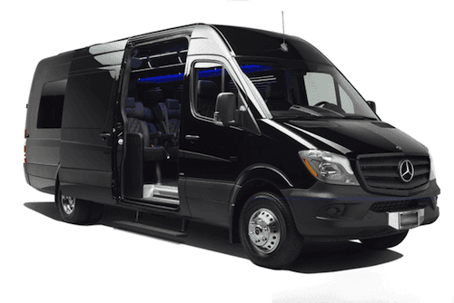 Sprinter shuttle service in Orange County Mercedes Sprinter shuttle service OC