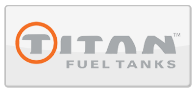 A titan fuel tanks logo on a white background