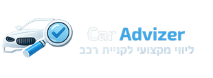 לוגו של מכונית וזכוכית מגדלת עם הכיתוב 