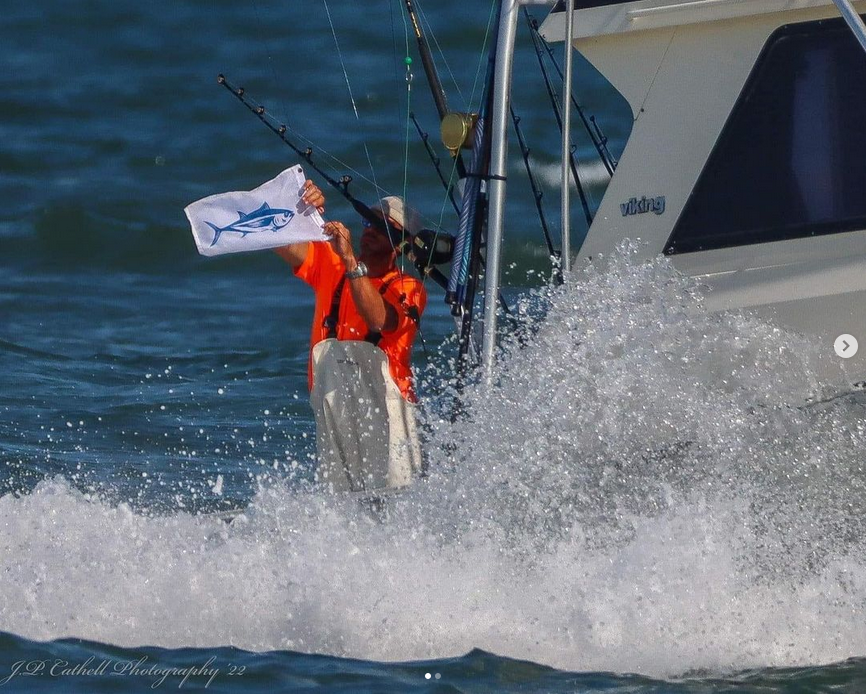 Raising the Tuna flag means we've caught some great fish