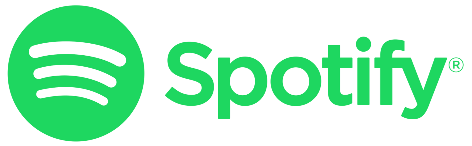 The Spotify logo, featuring a green circle containing three curved white horizontal lines beside the word