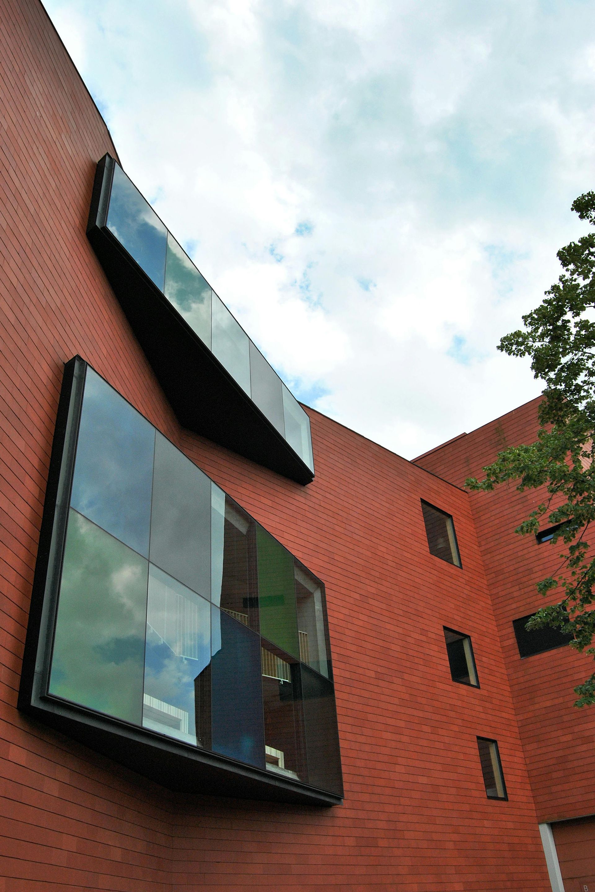 brick office building