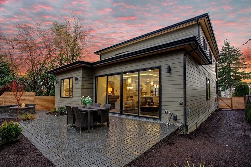 Residential House With Patio