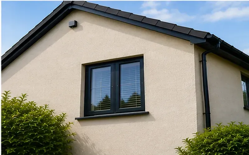 Clean rendered house exterior following professional render cleaning in Hull