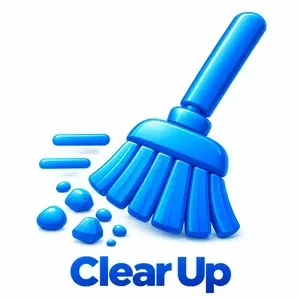 Cleaning and clearing the work area after pressure washing