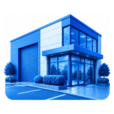 3D paving and shield illustration representing protective driveway and patio sealing