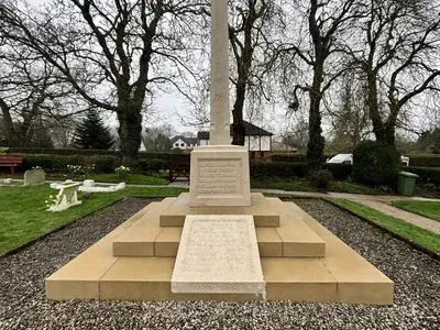 Hedon Cenotaph after cleaning and restoration by Hedon Exterior Cleaning